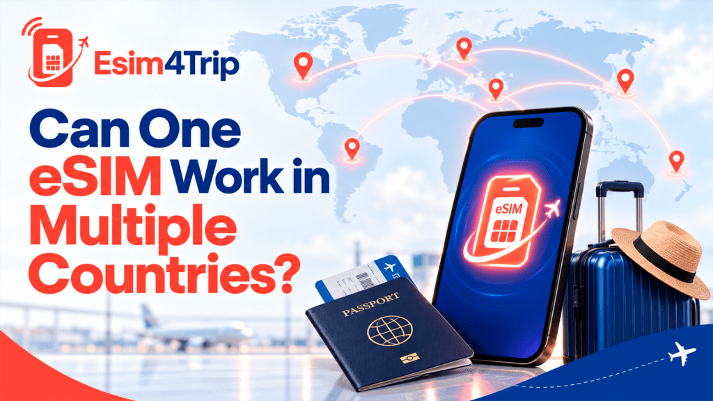 eSIM for multiple countries and regional travel data plans